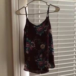 Floral cami